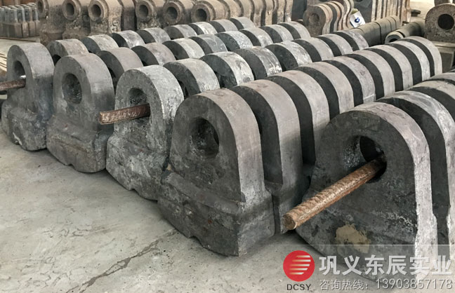 雙金屬雙液合金耐磨錘頭 錘式破碎機錘頭 熱復合錘頭