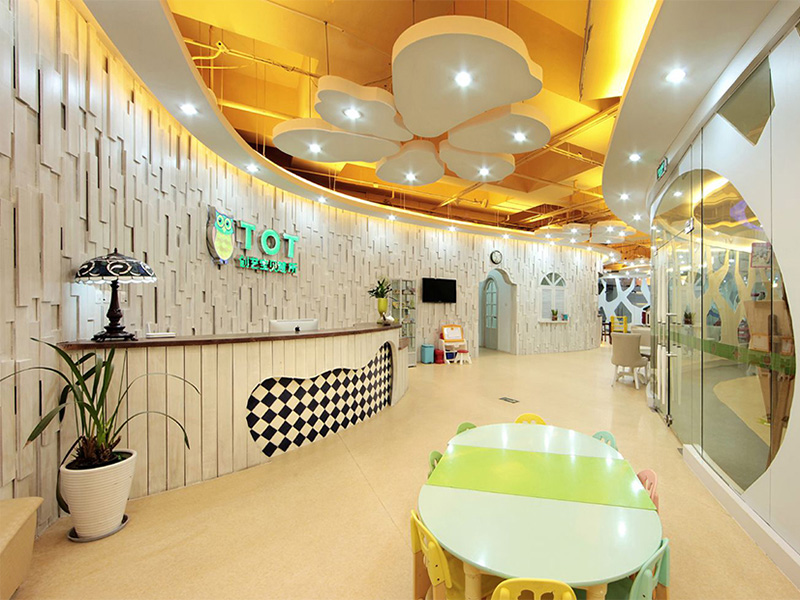 杭州創(chuàng)藝寶貝慧所早教機構裝修設計案例