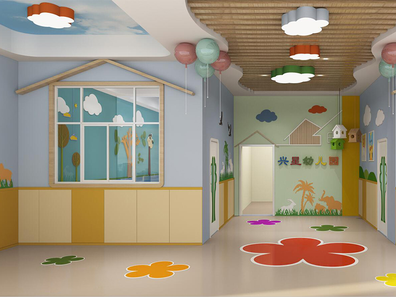 華興幼兒園裝修設計案例