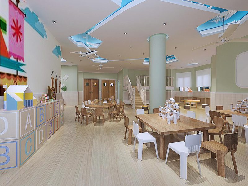 新起點(diǎn)幼兒園裝修設(shè)計(jì)案例