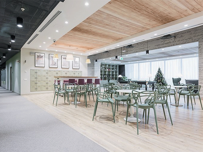 莫斯科微軟辦公室裝修設(shè)計案例