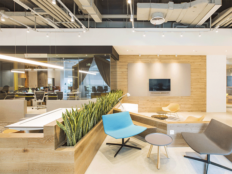 杭州現(xiàn)代簡約辦公室裝修設(shè)計風(fēng)格
