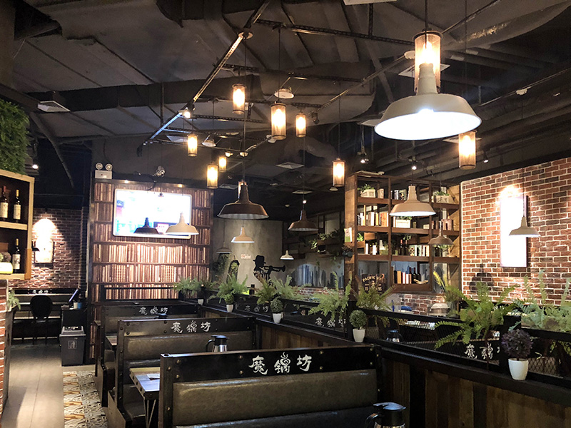 魔鍋坊火鍋店裝修設(shè)計(jì)案例