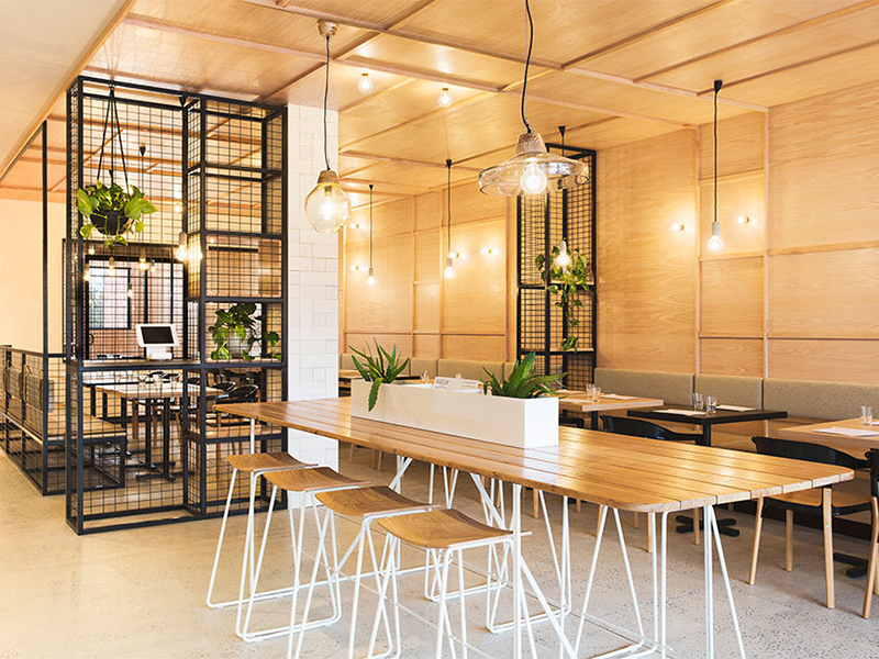 現(xiàn)代簡(jiǎn)約風(fēng)格餐飲店裝修設(shè)計(jì)風(fēng)格