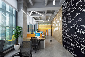1200方創(chuàng)意辦公室裝修設(shè)計案例