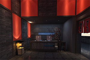 大型日式餐廳裝修設(shè)計全景案例