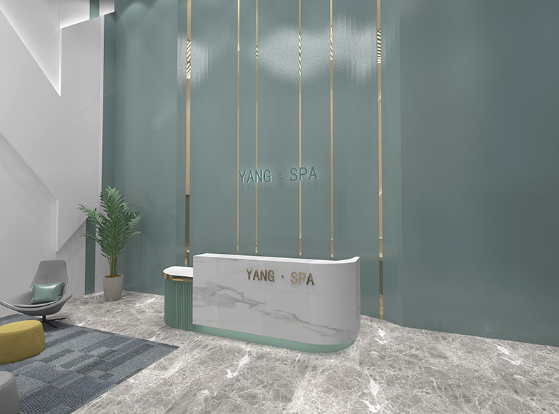 韓式皮膚管理美容院設計裝修案例